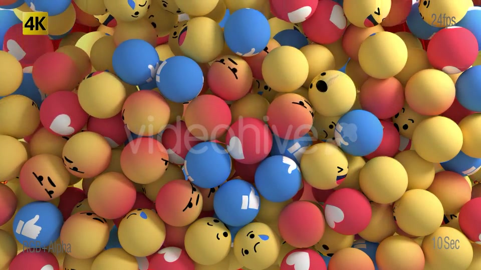 Facebook Like Reactions Transition 07 Videohive 20223550 Motion Graphics Image 9