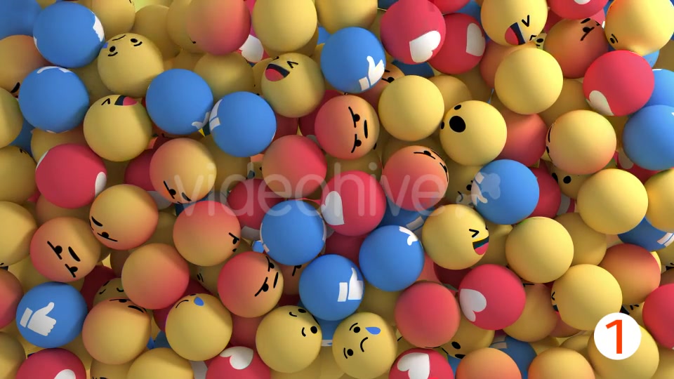 Facebook Like Reactions Transition Videohive 19619829 Motion Graphics Image 4