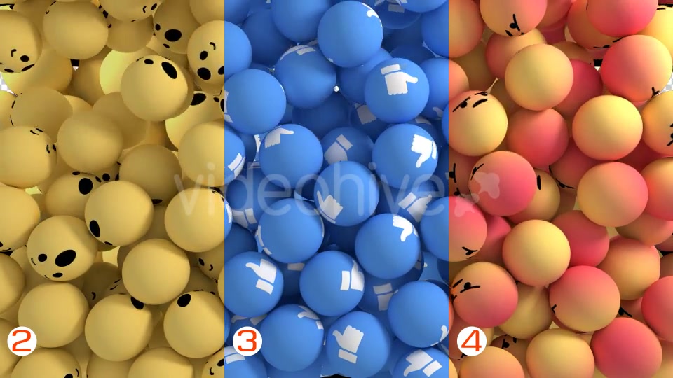 Facebook Like Reactions Transition Videohive 19619829 Motion Graphics Image 7