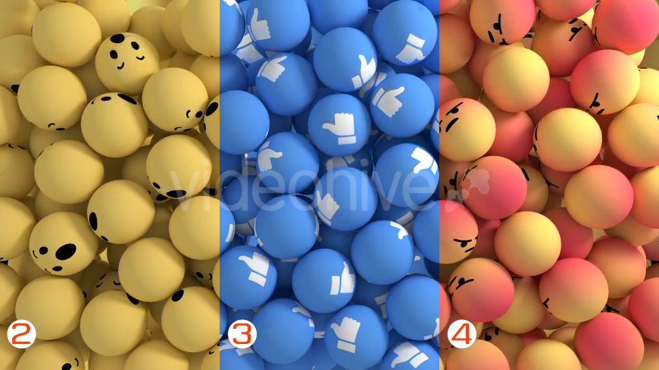 Facebook Like Reactions Transition Videohive 19619829 Motion Graphics Image 8