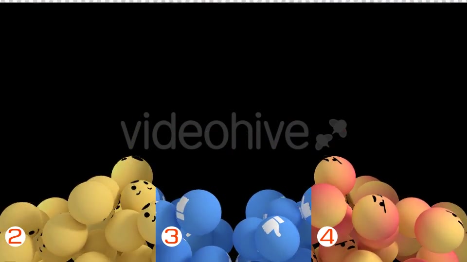 Facebook Like Reactions Transition Videohive 19619829 Motion Graphics Image 9