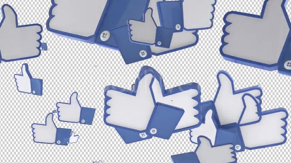 Facebook Likes Transition Videohive 19453527 Motion Graphics Image 2