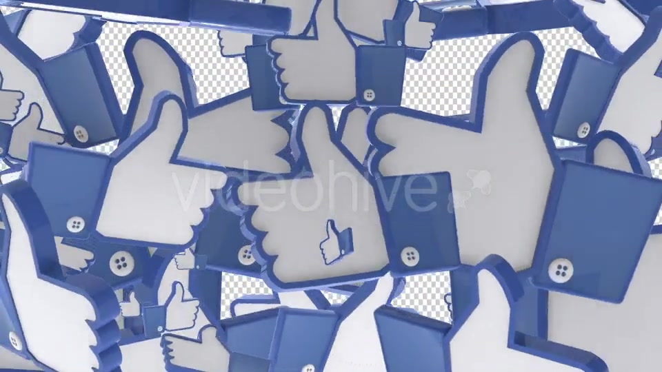 Facebook Likes Transition Videohive 19453527 Motion Graphics Image 4