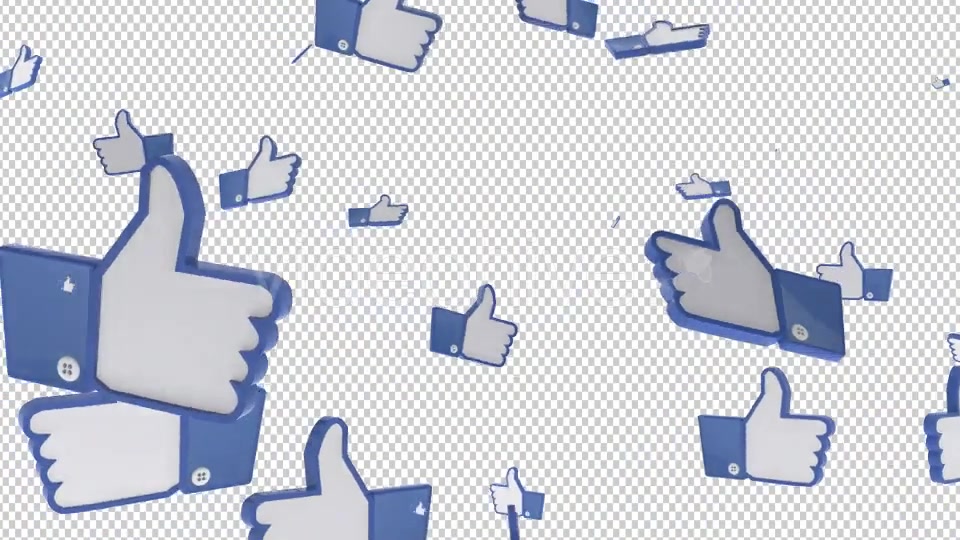 Facebook Likes Transition Videohive 19453527 Motion Graphics Image 5