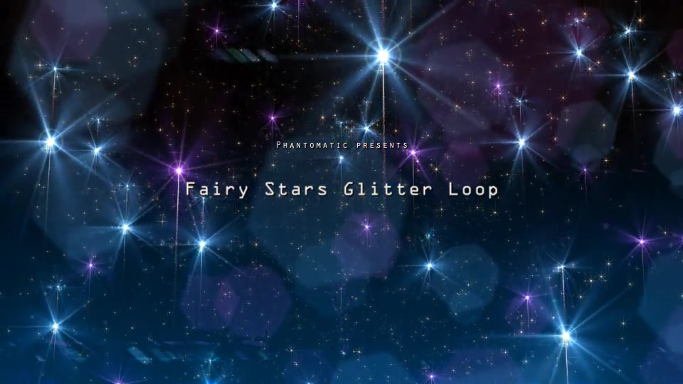 Fairy Stars Glitter Videohive 18263943 Motion Graphics Image 3