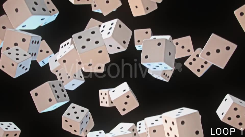 Falling Dice Loops Videohive 17398684 Motion Graphics Image 3