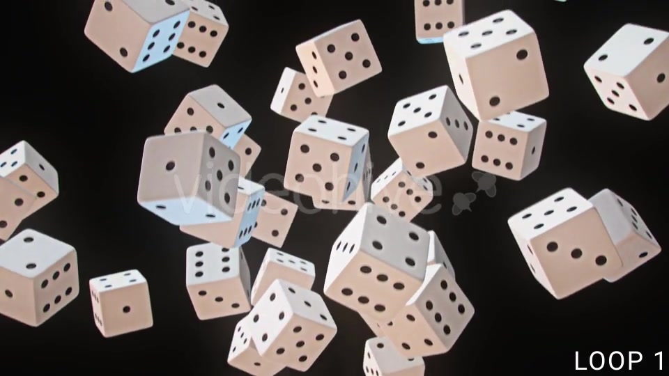 Falling Dice Loops Videohive 17398684 Motion Graphics Image 4