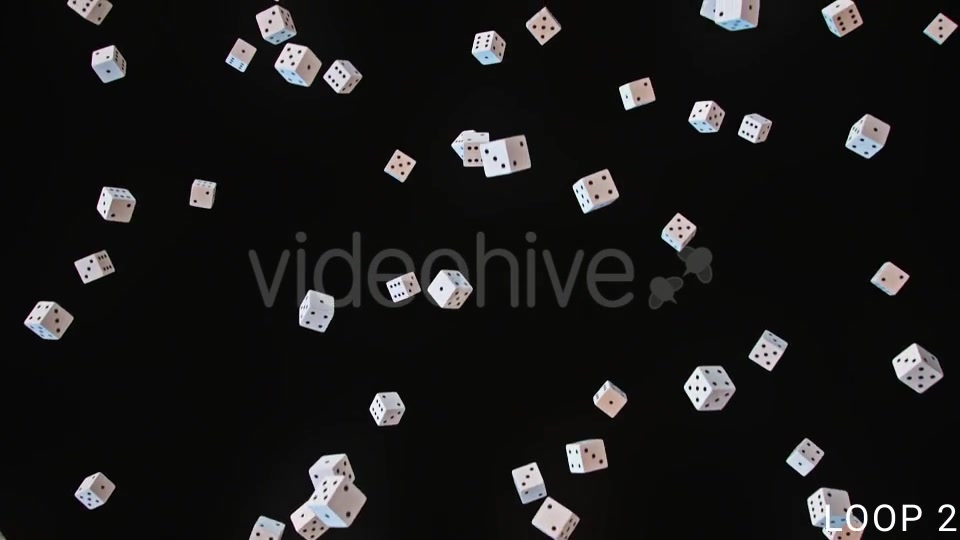 Falling Dice Loops Videohive 17398684 Motion Graphics Image 7