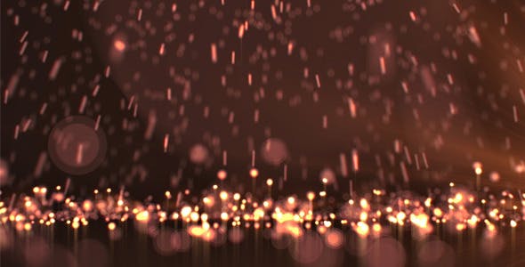 Falling Gold Particles - Videohive 11126332 Download