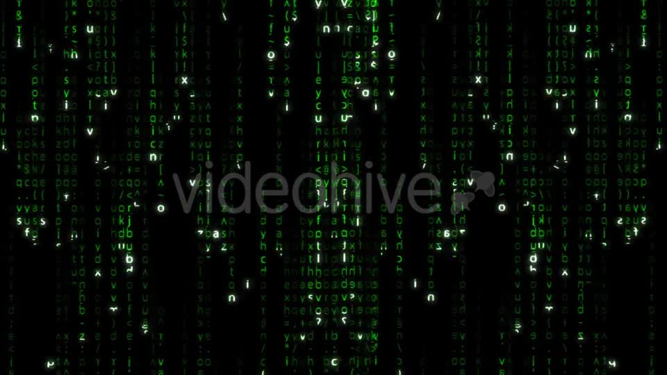 Falling Green Matrix Code Videohive 20618052 Motion Graphics Image 10