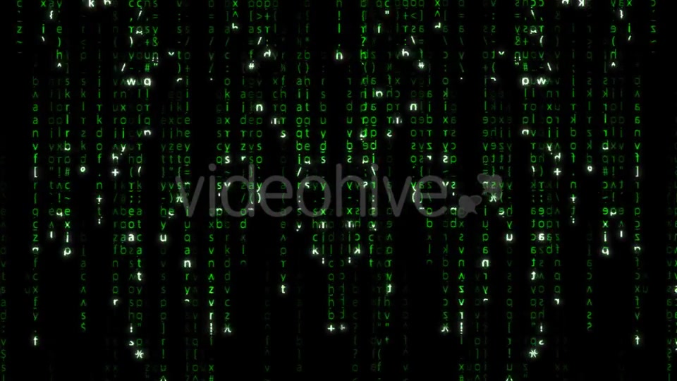 Falling Green Matrix Code Videohive 20618052 Motion Graphics Image 6