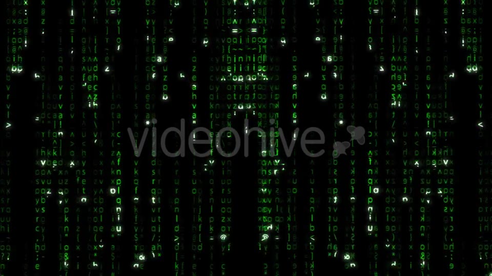 Falling Green Matrix Code Videohive 20618052 Motion Graphics Image 9