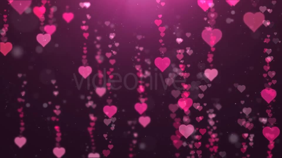 Falling Heart Background Videohive 10285019 Motion Graphics Image 2