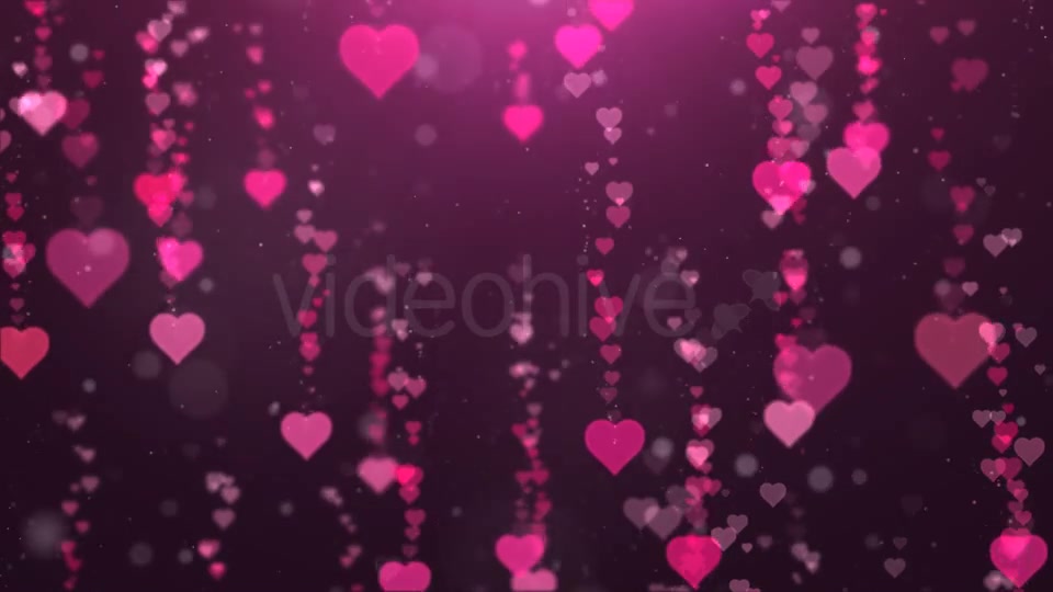 Falling Heart Background Videohive 10285019 Motion Graphics Image 3