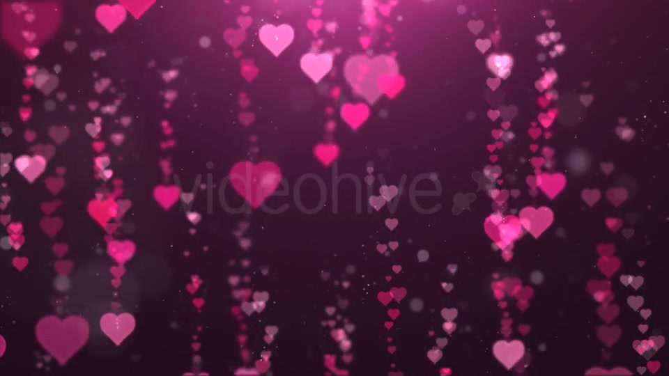 Falling Heart Background Videohive 10285019 Motion Graphics Image 4