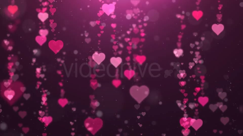 Falling Heart Background Videohive 10285019 Motion Graphics Image 5