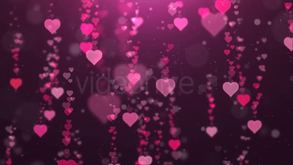Falling Heart Background Videohive 10285019 Motion Graphics Image 7