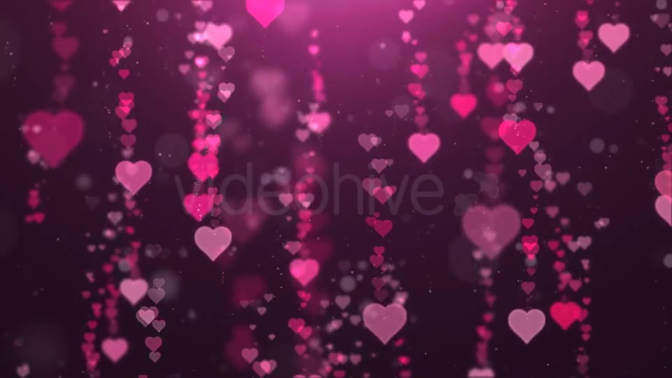 Falling Heart Background Videohive 10285019 Motion Graphics Image 8