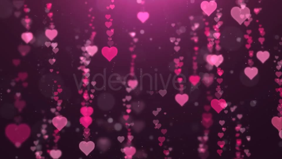 Falling Heart Background Videohive 10285019 Motion Graphics Image 9