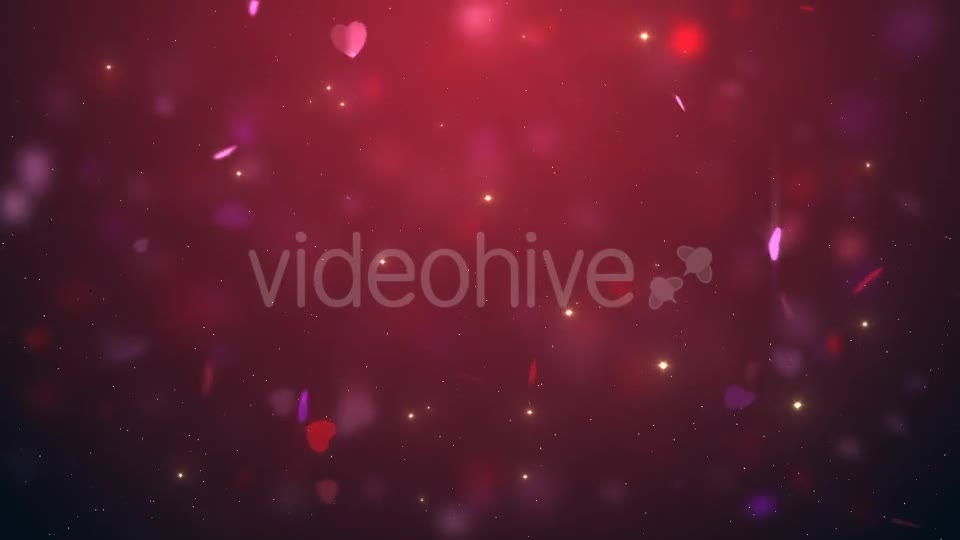 Falling Hearts 2 Videohive 19376259 Motion Graphics Image 1