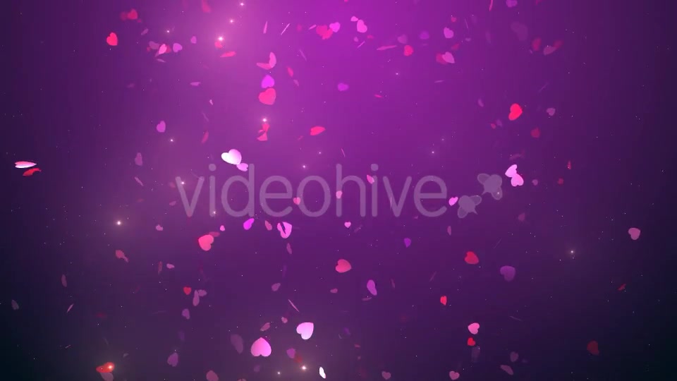 Falling Hearts Videohive 19376238 Motion Graphics Image 5