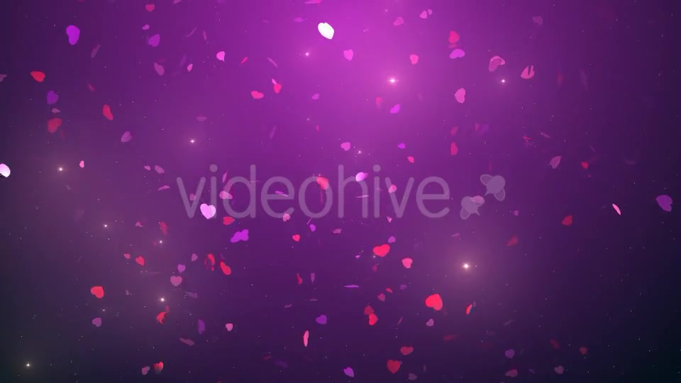 Falling Hearts Videohive 19376238 Motion Graphics Image 9