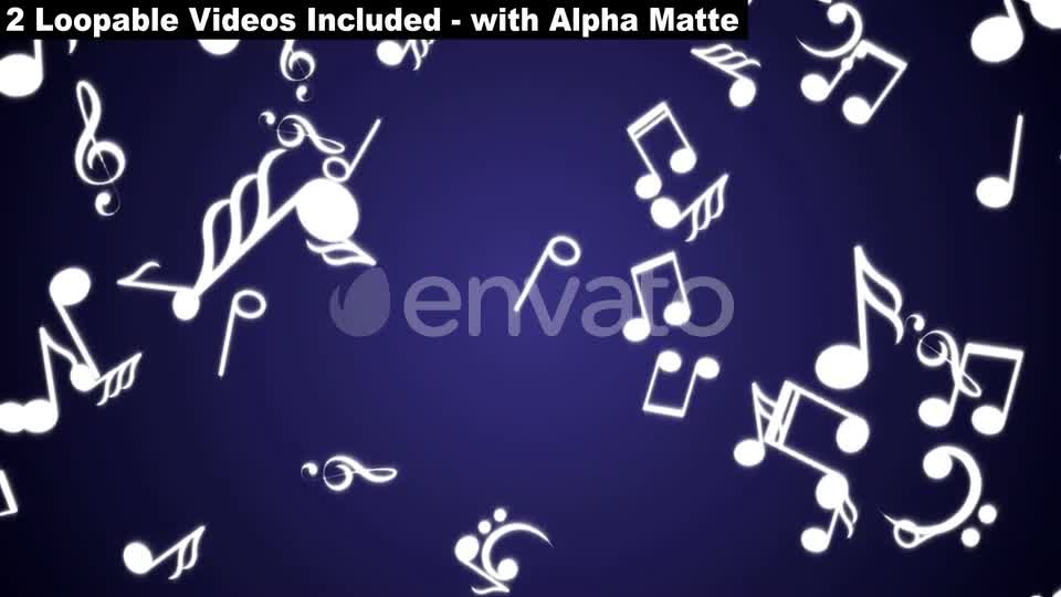 Falling NoteFalling Musical Note Package Videohive 23789777 Motion Graphics Image 1