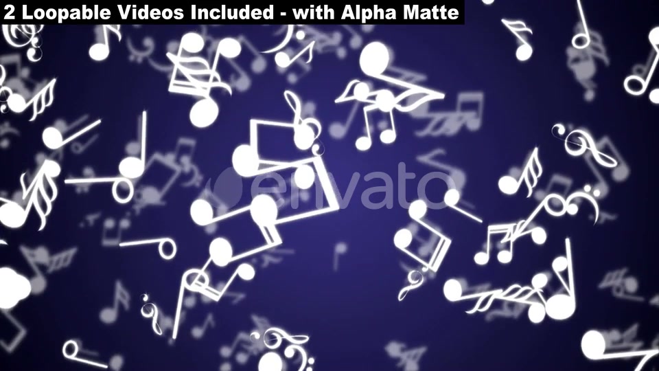 Falling NoteFalling Musical Note Package Videohive 23789777 Motion Graphics Image 10