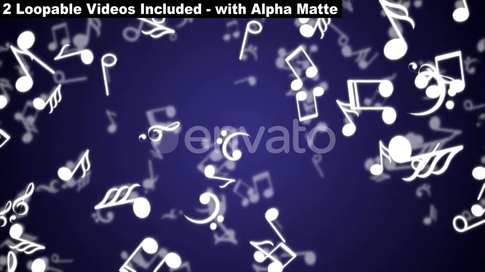 Falling NoteFalling Musical Note Package Videohive 23789777 Motion Graphics Image 11