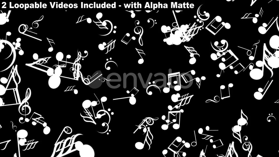 Falling NoteFalling Musical Note Package Videohive 23789777 Motion Graphics Image 12