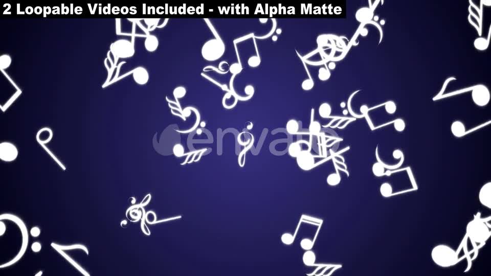 Falling NoteFalling Musical Note Package Videohive 23789777 Motion Graphics Image 2