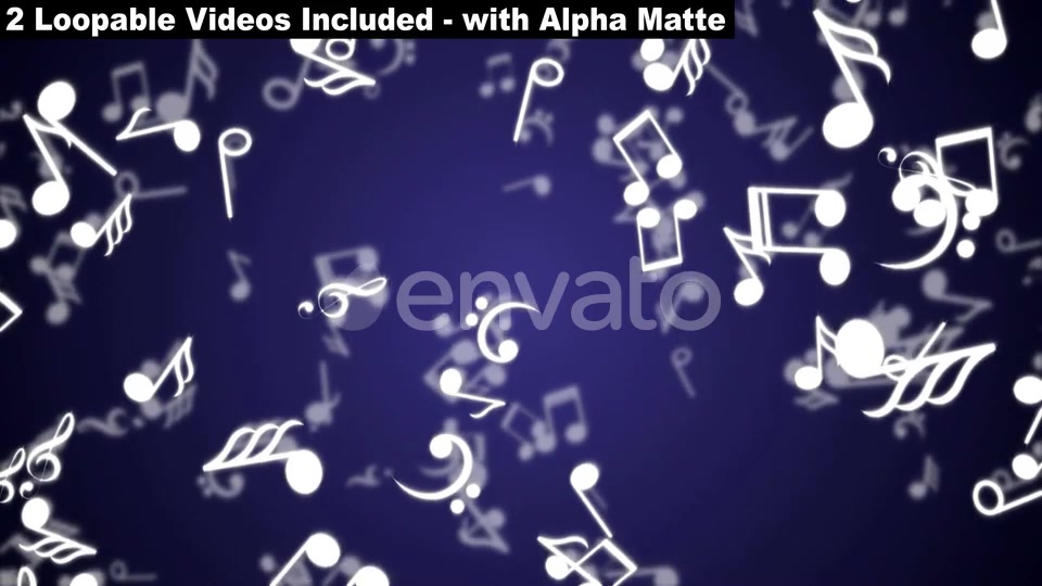 Falling NoteFalling Musical Note Package Videohive 23789777 Motion Graphics Image 6