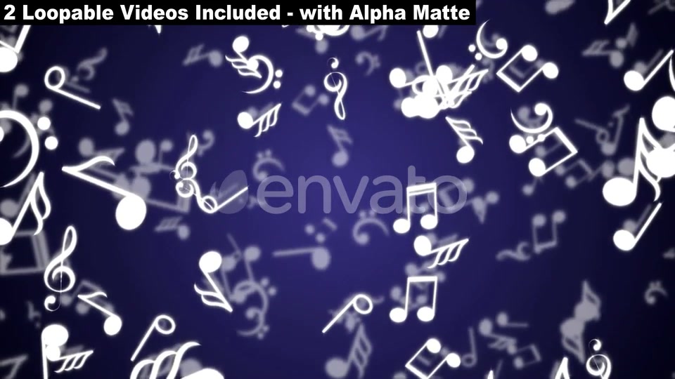 Falling NoteFalling Musical Note Package Videohive 23789777 Motion Graphics Image 7