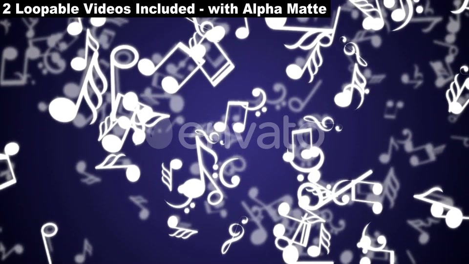 Falling NoteFalling Musical Note Package Videohive 23789777 Motion Graphics Image 8