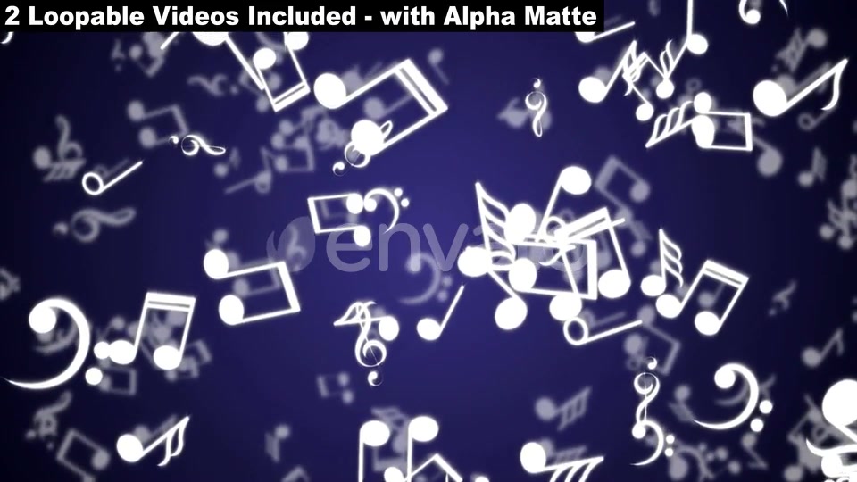 Falling NoteFalling Musical Note Package Videohive 23789777 Motion Graphics Image 9