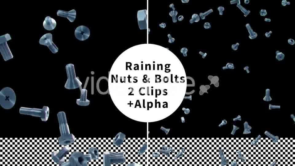 Falling Nuts and Bolts Videohive 9920252 Motion Graphics Image 11