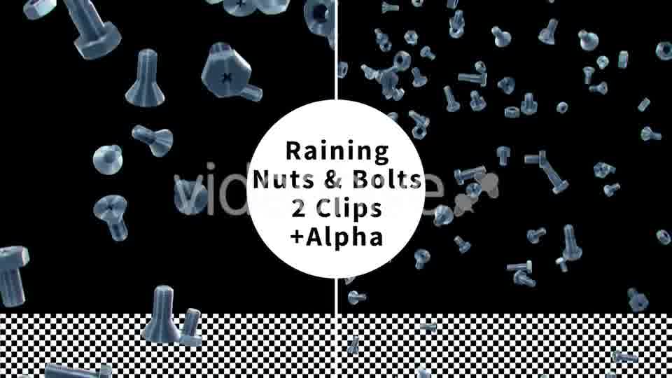 Falling Nuts and Bolts Videohive 9920252 Motion Graphics Image 12