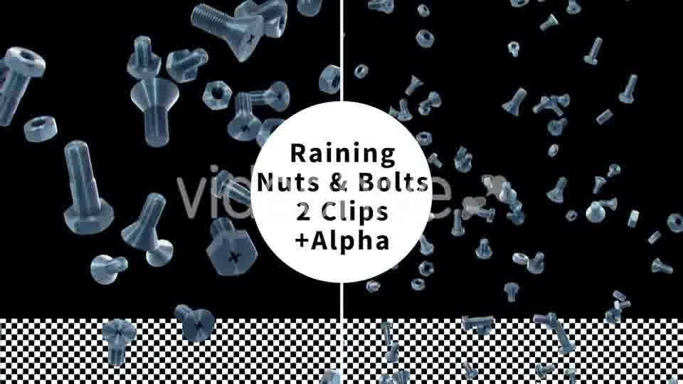 Falling Nuts and Bolts Videohive 9920252 Motion Graphics Image 13