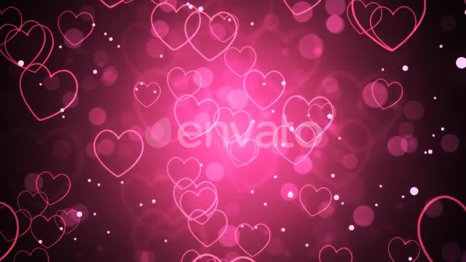 Falling Pink Hearts Videohive 21421159 Motion Graphics Image 10