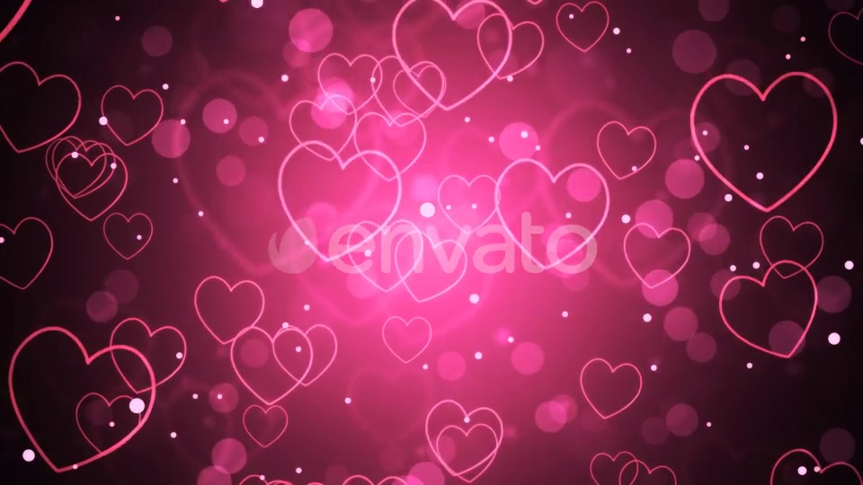 Falling Pink Hearts Videohive 21421159 Motion Graphics Image 6