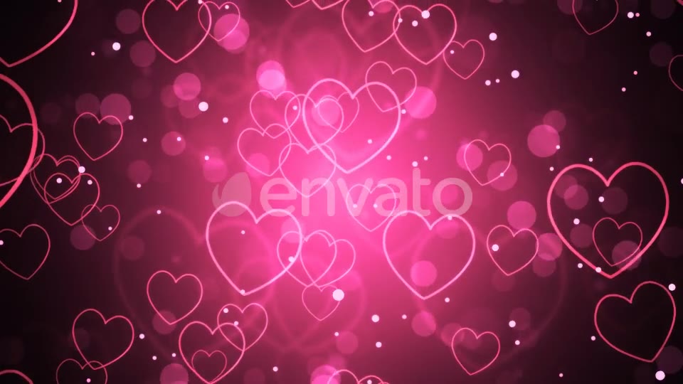 Falling Pink Hearts Videohive 21421159 Motion Graphics Image 7