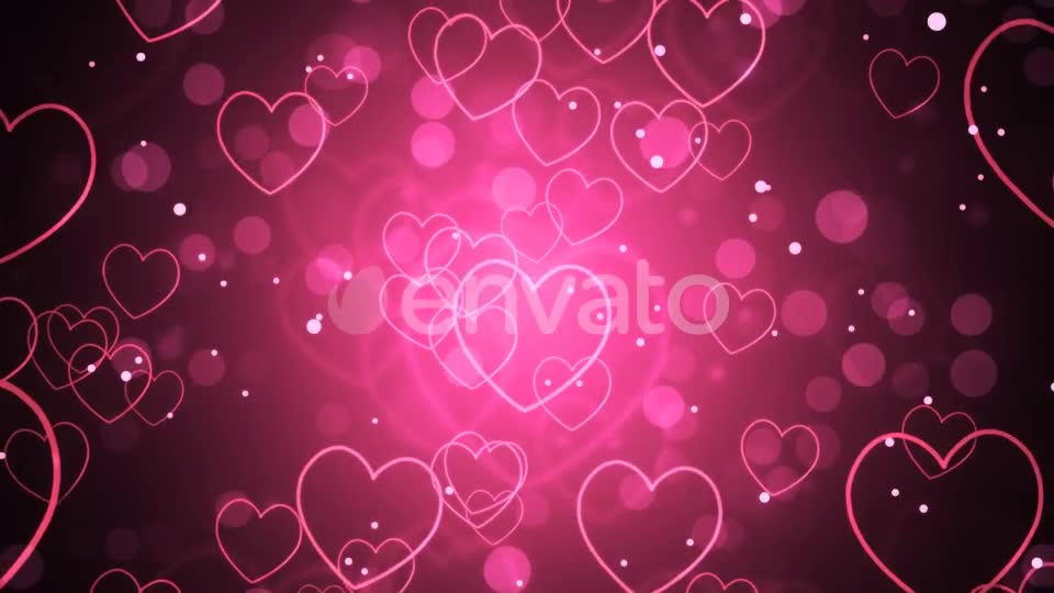 Falling Pink Hearts Videohive 21421159 Motion Graphics Image 8