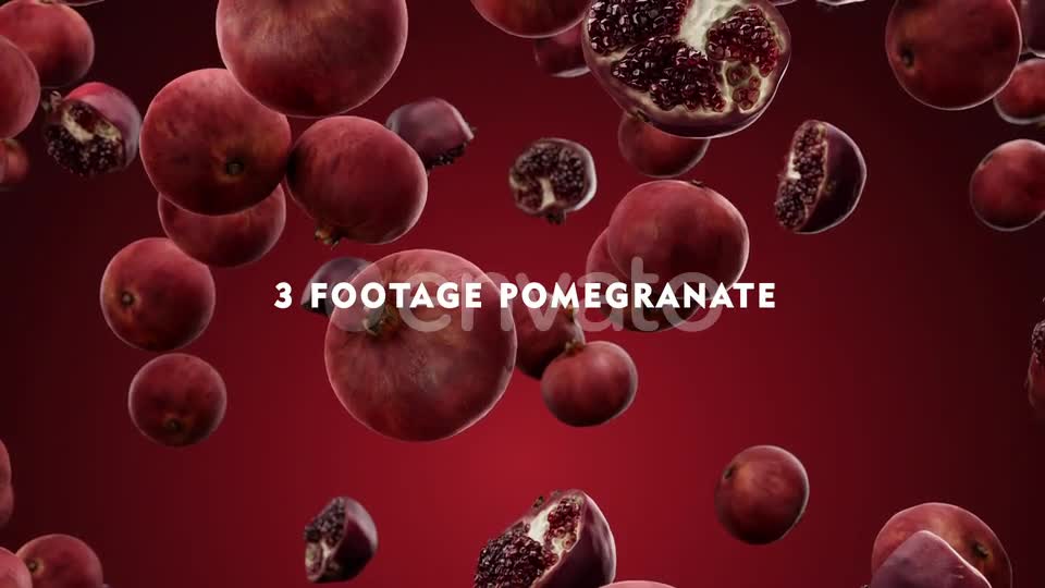 Falling Pomegranate Pack Videohive 24023934 Motion Graphics Image 1