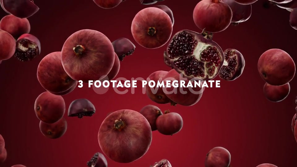 Falling Pomegranate Pack Videohive 24023934 Motion Graphics Image 4