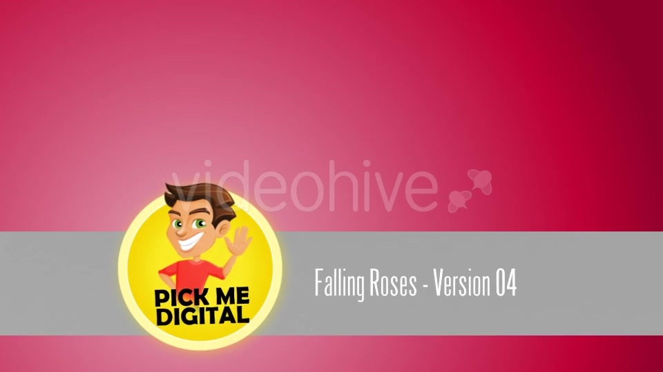 Falling Roses Version 04 Videohive 16073906 Motion Graphics Image 3
