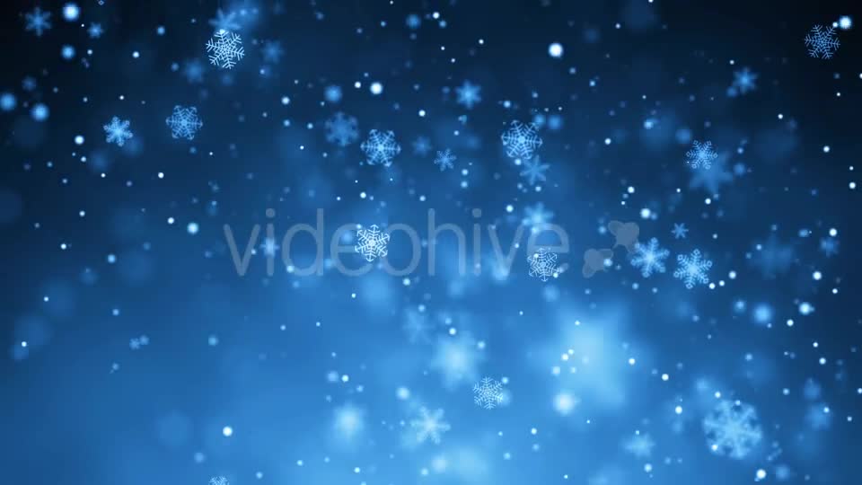 Falling Snowflakes Videohive 21083545 Motion Graphics Image 1