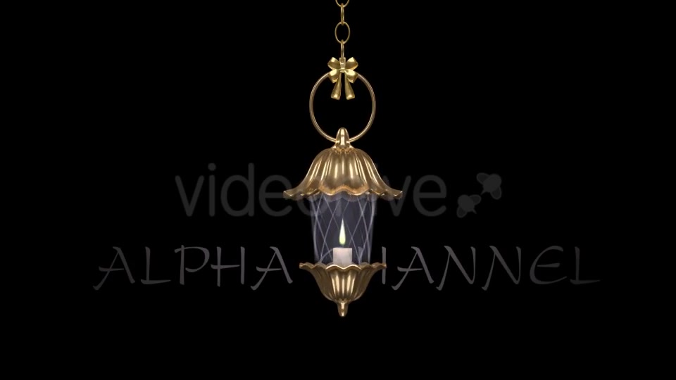 Fantasy Lantern Golden Flower Videohive 9521984 Motion Graphics Image 3