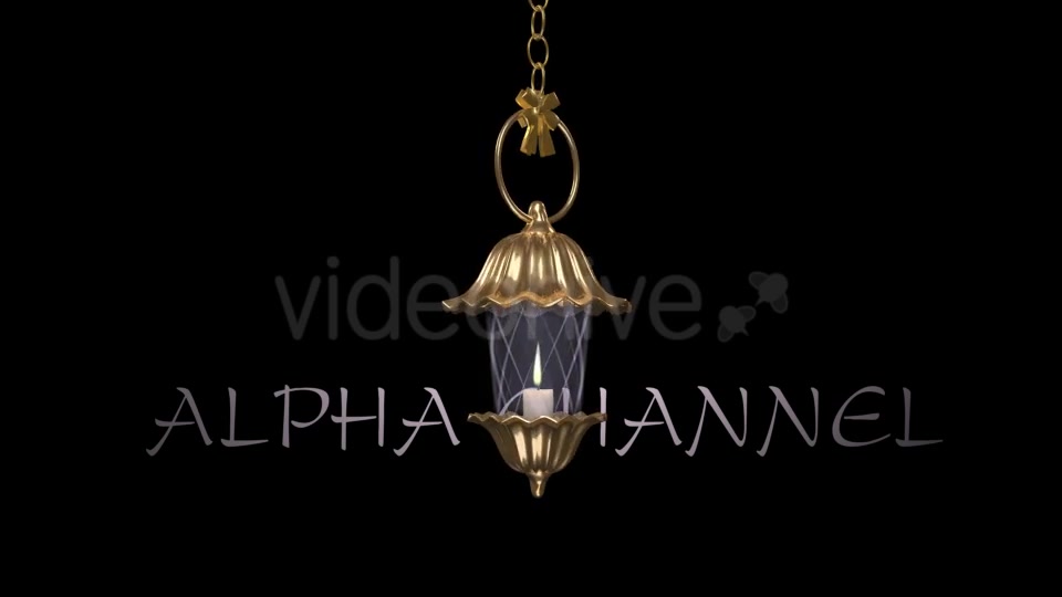 Fantasy Lantern Golden Flower Videohive 9521984 Motion Graphics Image 6