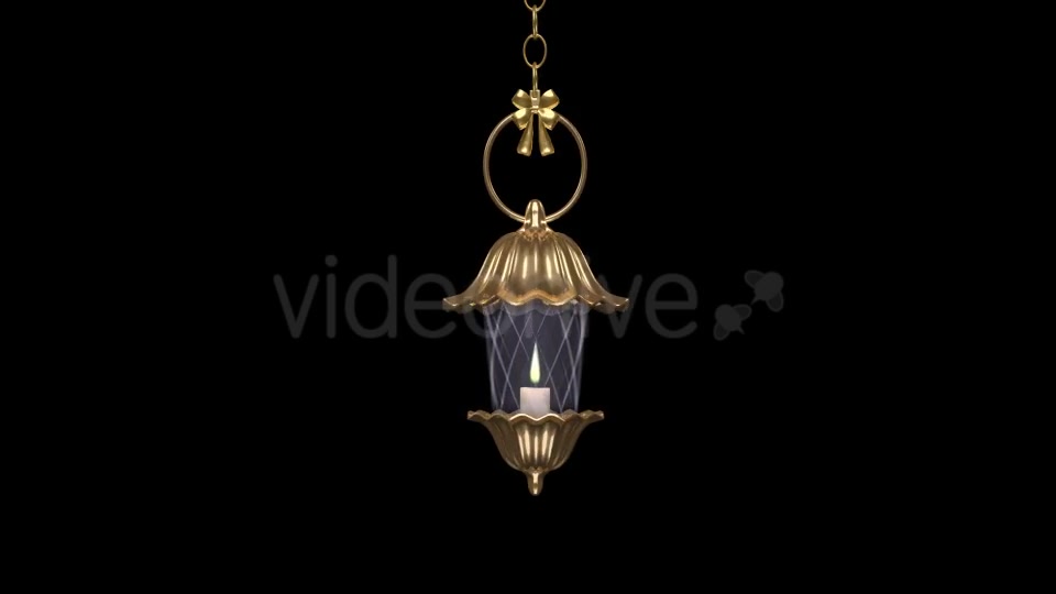 Fantasy Lantern Golden Flower Videohive 9521984 Motion Graphics Image 8