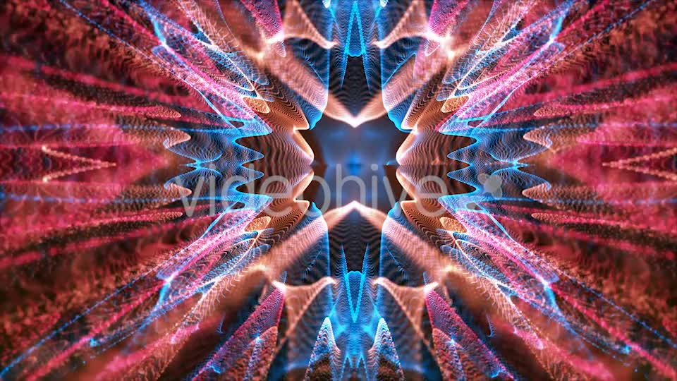 Fantasy Red and Blue Kaleido Videohive 19706730 Motion Graphics Image 1